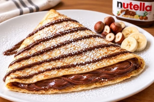 Nutella Crepe.