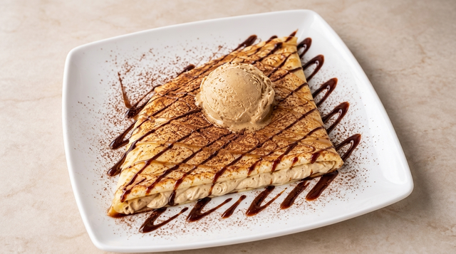 Tiramisu Crepe.