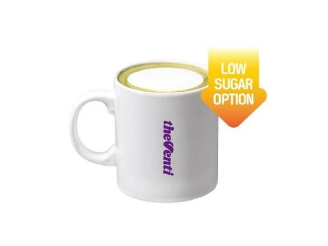 Hot Matcha Latte (Low Sugar).
