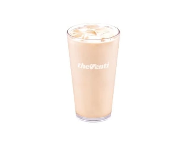 Iced Toffee Nut Latte.