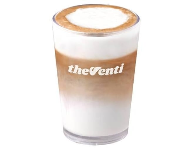 Iced Einspanner (14 oz, Half Venti).