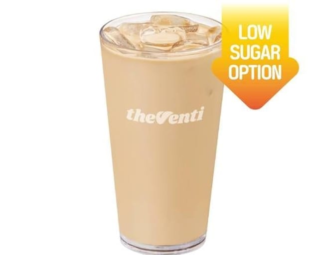 Iced Misugaru Latte (Low Sugar).