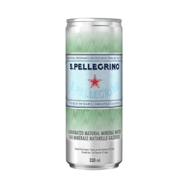 San Pellegrino Mineral Water.