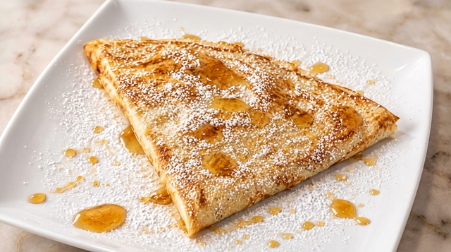 The Morning Sunshine Crepe.