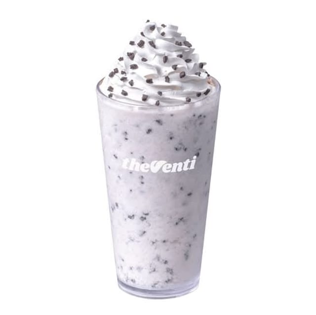 Cookies & Cream Frappe.
