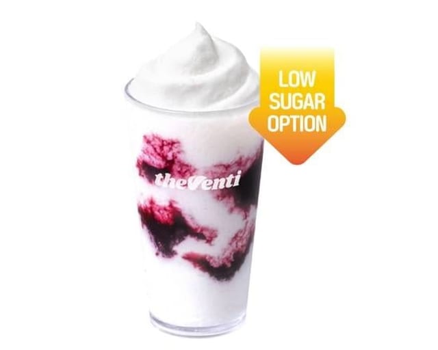 Blueberry Yogurt Smoothie (Low Sugar).