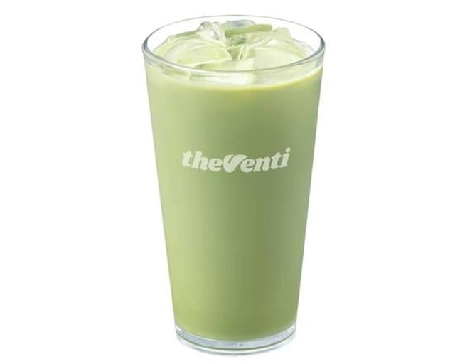 Iced Matcha Latte.